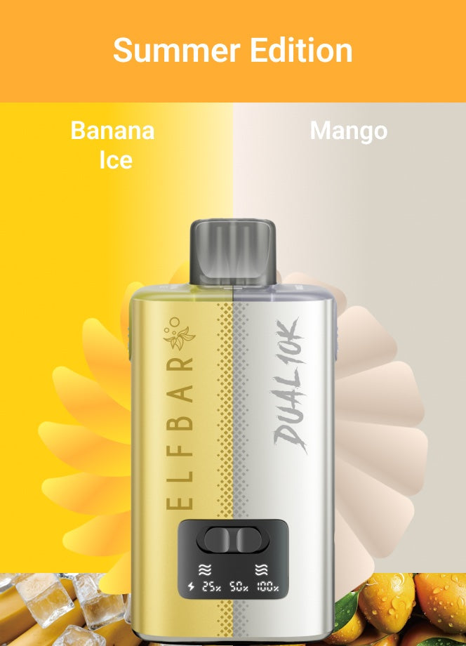 ELFBAR DUAL 10K | Best Price | UK | Vapes Wholesale - vapeswholesale