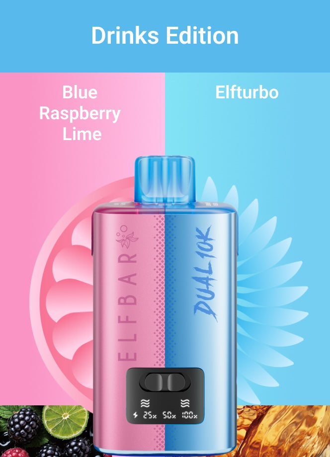 ELFBAR DUAL 10K | Best Price | UK | Vapes Wholesale - vapeswholesale