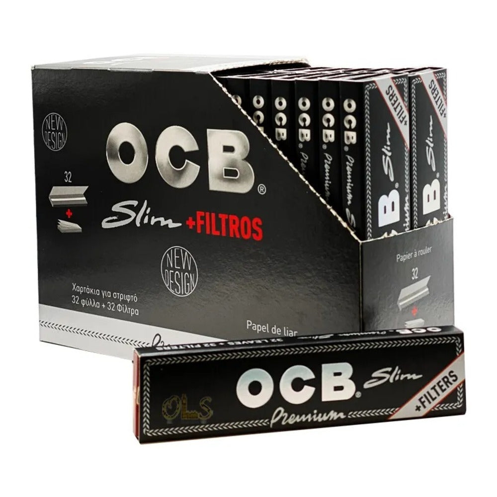 OCB Premium Slim + Tips | Wholesale UK Bulk Buy Supplier