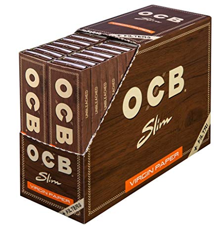 OCB Slim Virgin Tips | Box of 32 | Wholesale UK Bulk Buy Supplier