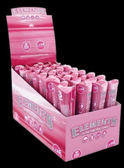 Elements Ultra Thin Pink Cones | Box of 32
