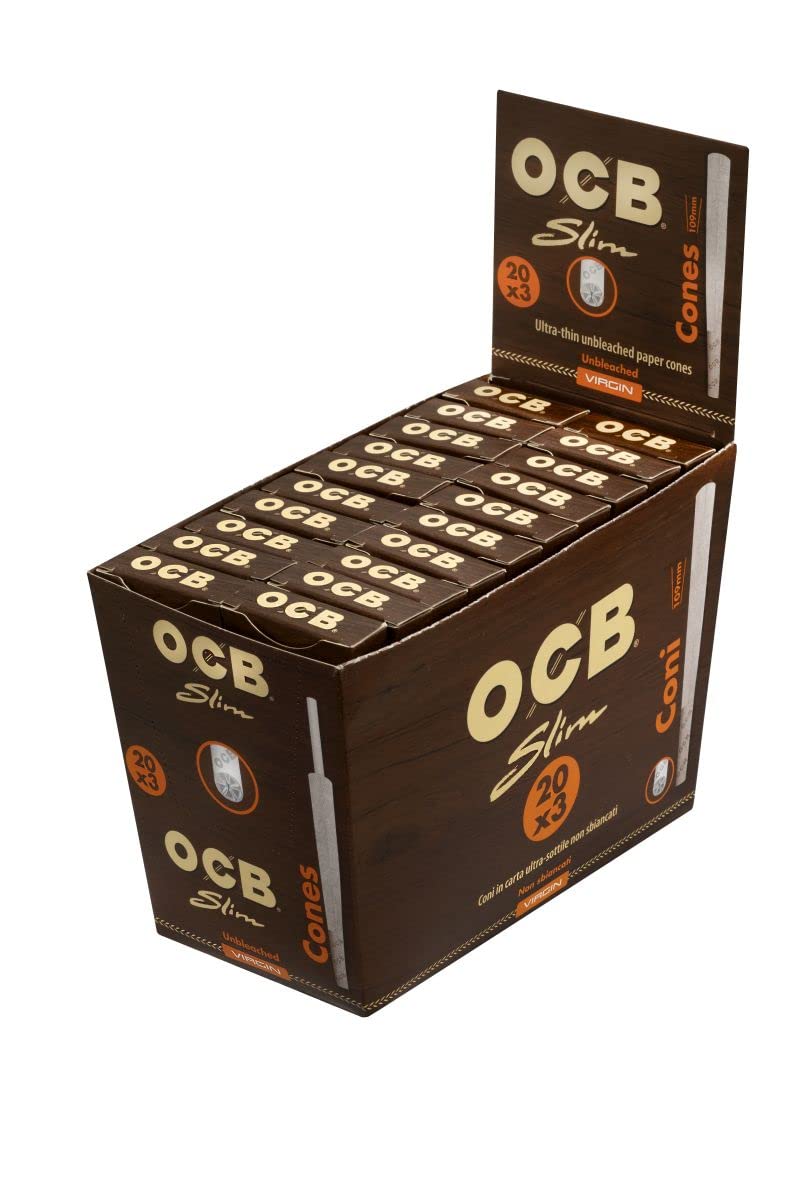 OCB Slim Coni | Box of 20 | Wholesale UK Bulk Buy Supplier