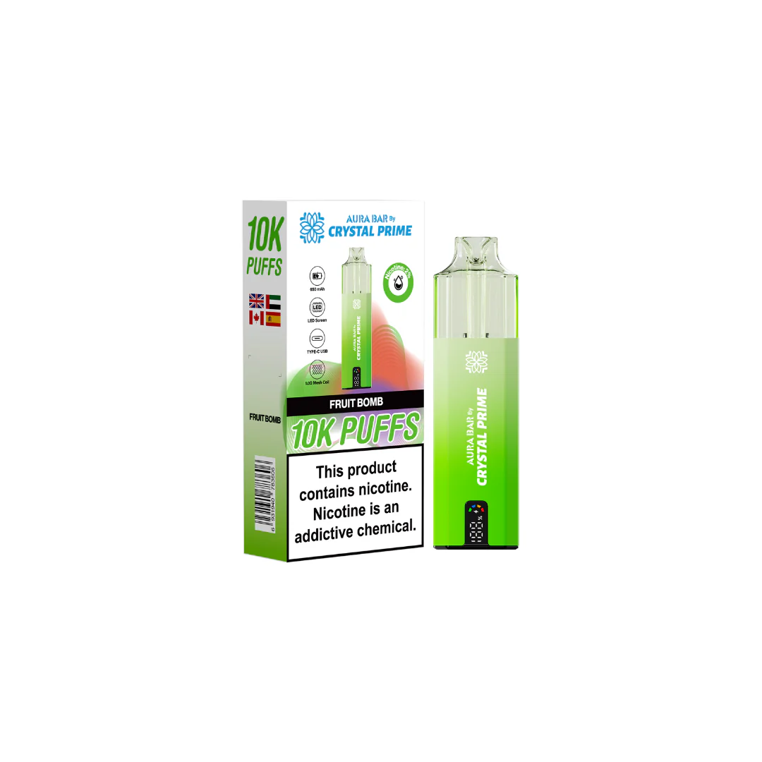 Aura Bar - Crystal Prime 10k prefilled pod kit