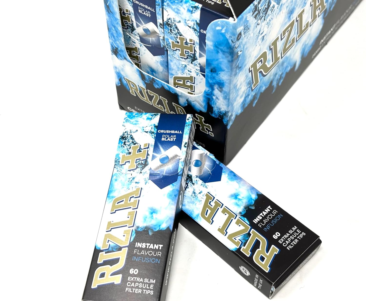 Rizla Crushball Polar Blast Wholesale UK Bulk Buy Supplier