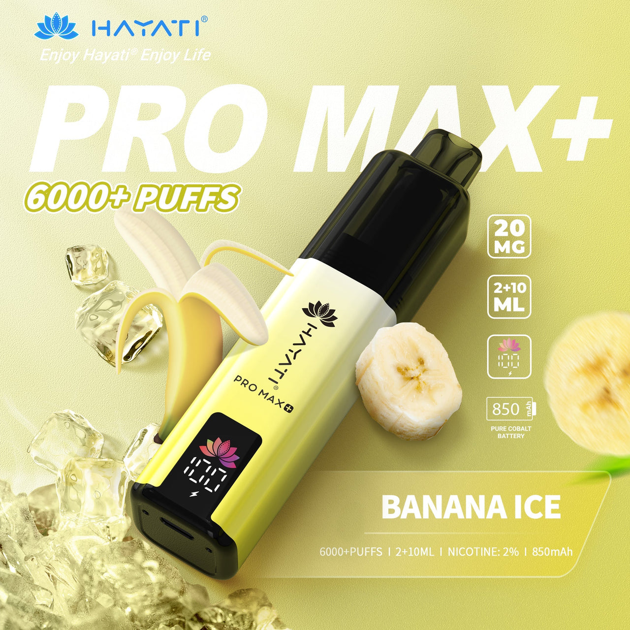 Hayati Pro Max + 6000 Puffs  | Best Price | UK | Vapes Wholesale - vapeswholesale