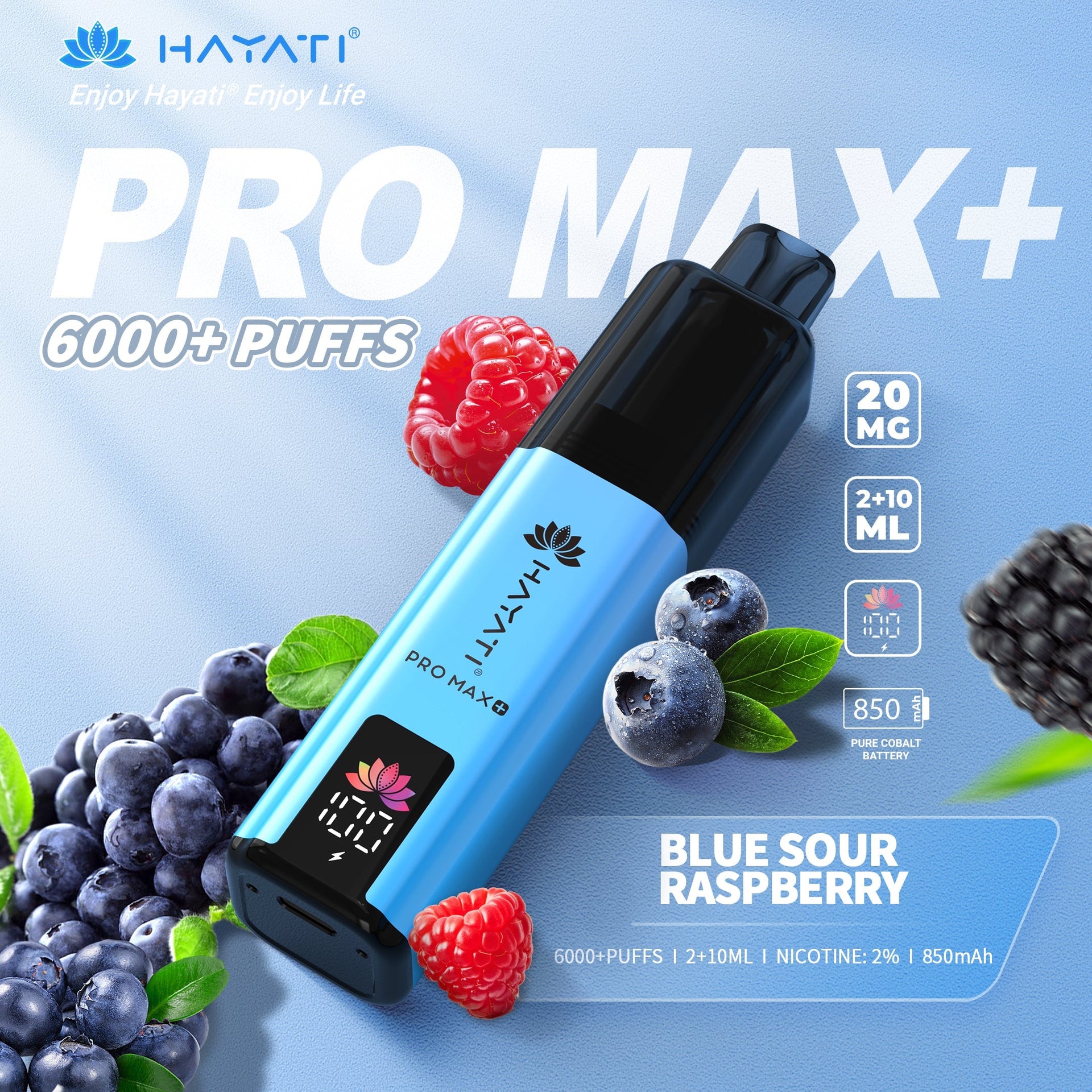Hayati Pro Max + 6000 Puffs  | Best Price | UK | Vapes Wholesale - vapeswholesale