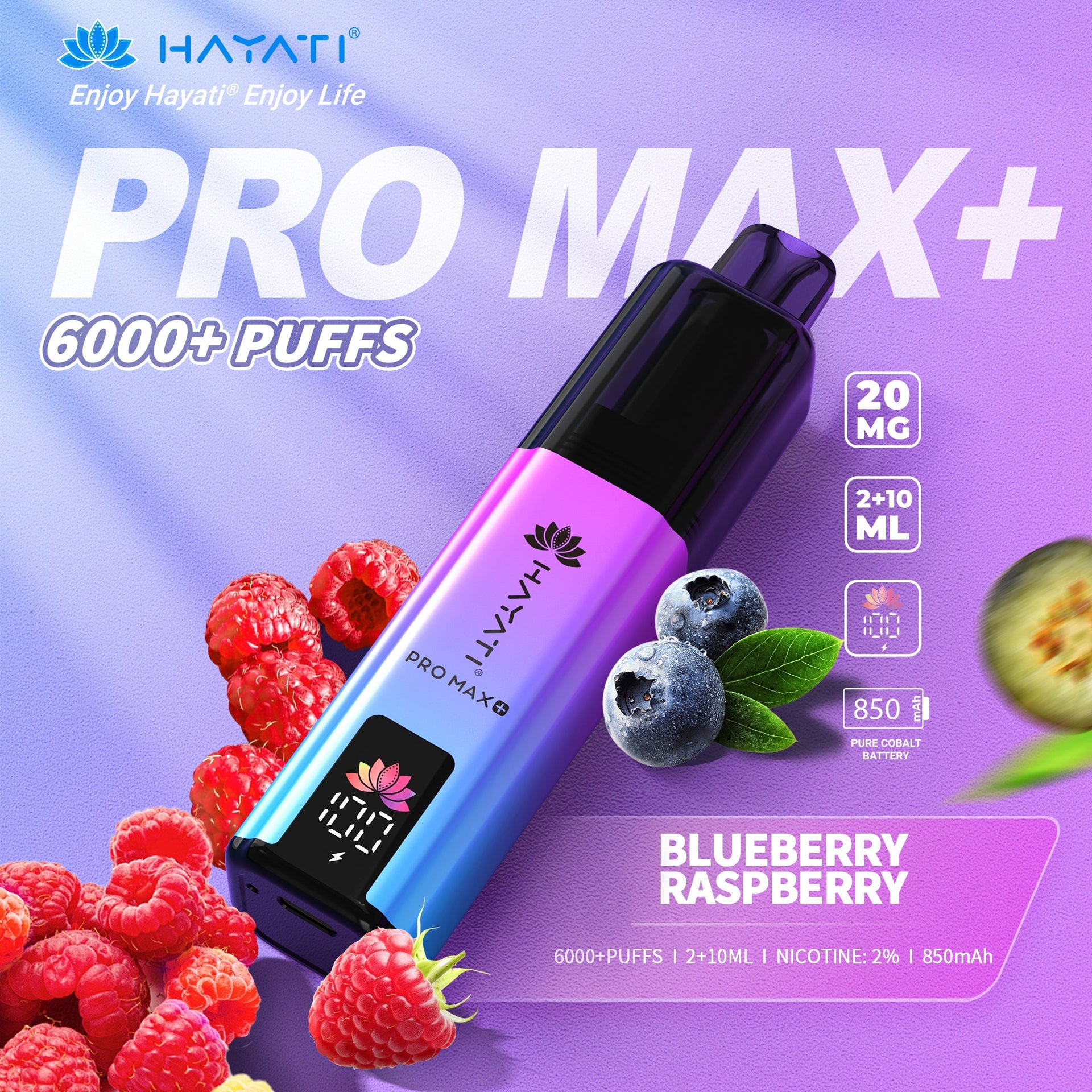 Hayati Pro Max + 6000 Puffs  | Best Price | UK | Vapes Wholesale - vapeswholesale