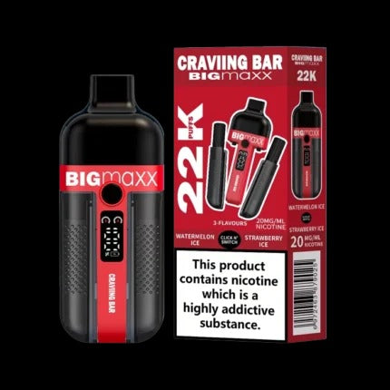 Craving Bar Big Maxx 22K Prefilled Pod Kit Legal Vape