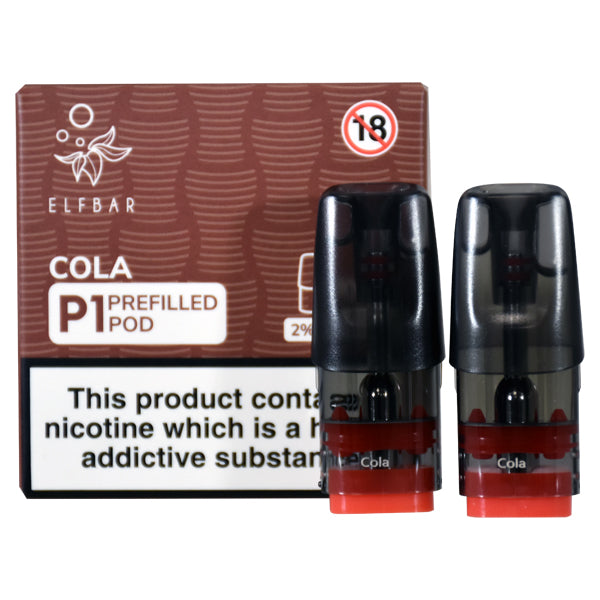 Elf Bar Mate 500 P1 Pre-filled pods 2ml - vapeswholesale