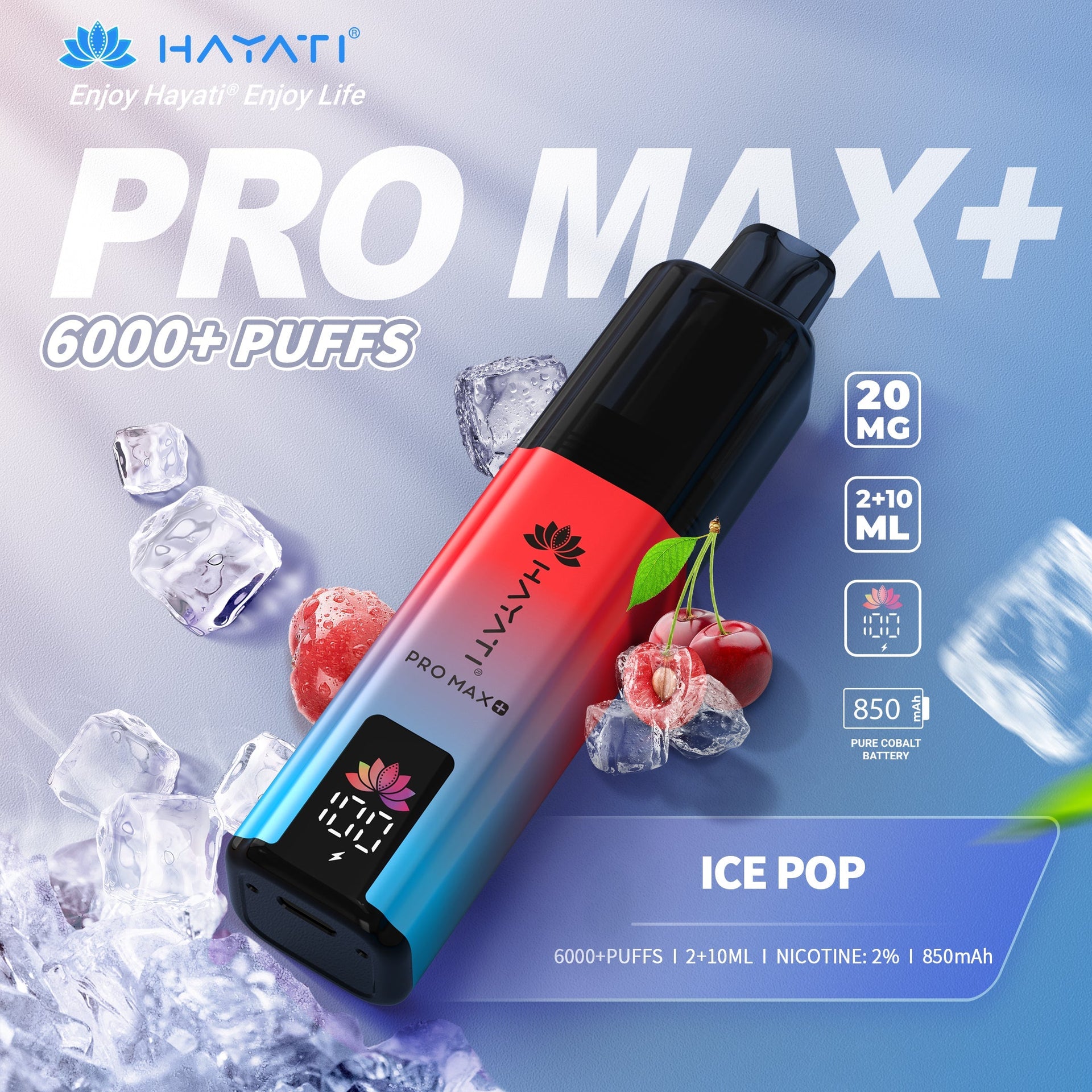 Hayati Pro Max + 6000 Puffs  | Best Price | UK | Vapes Wholesale - vapeswholesale