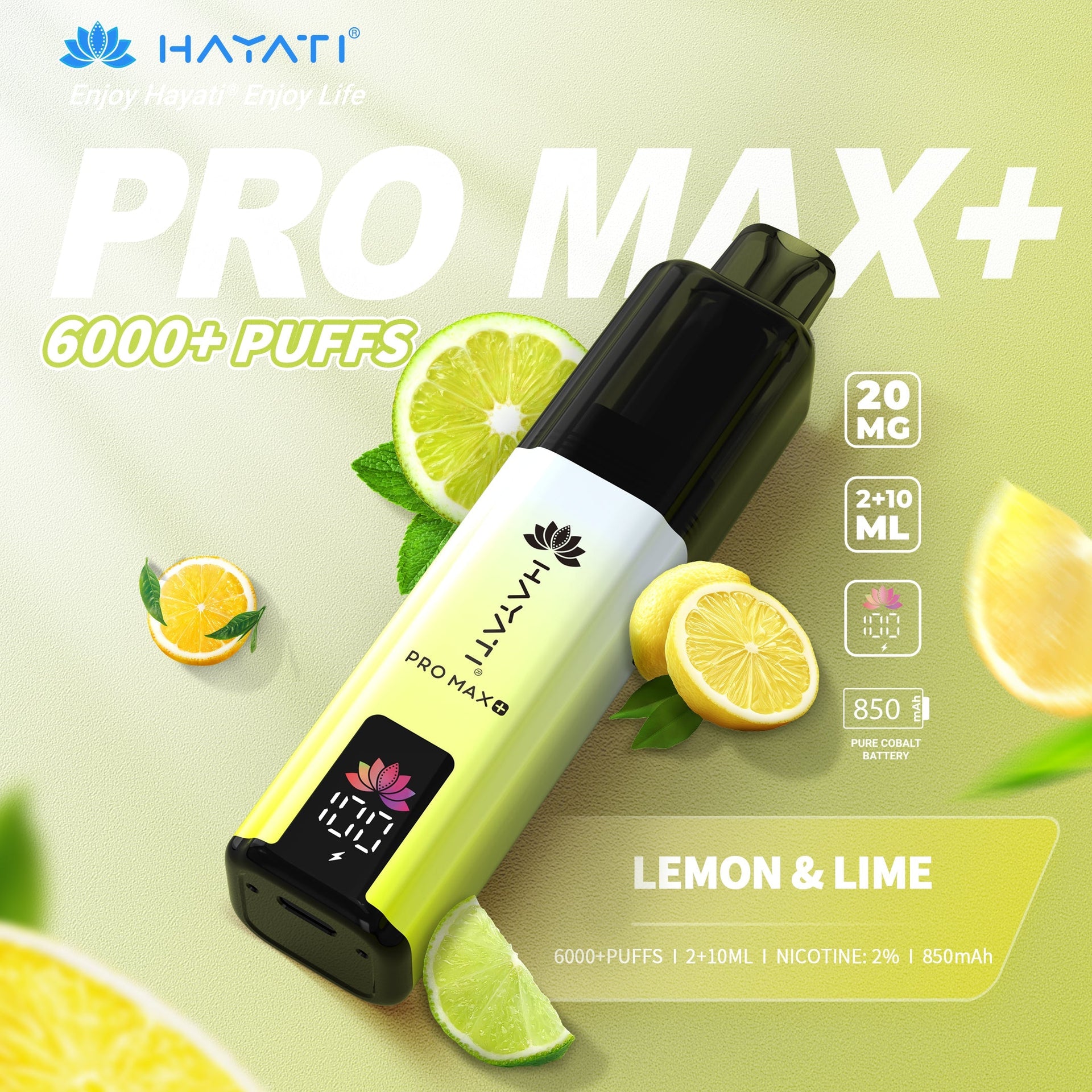 Hayati Pro Max + 6000 Puffs  | Best Price | UK | Vapes Wholesale - vapeswholesale
