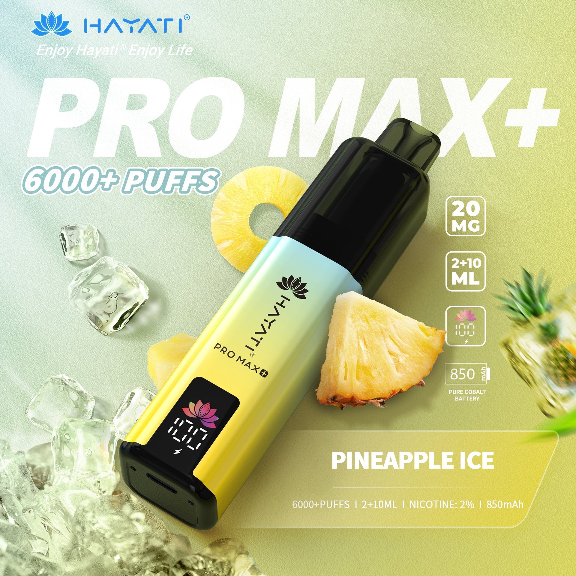 Hayati Pro Max + 6000 Puffs  | Best Price | UK | Vapes Wholesale - vapeswholesale