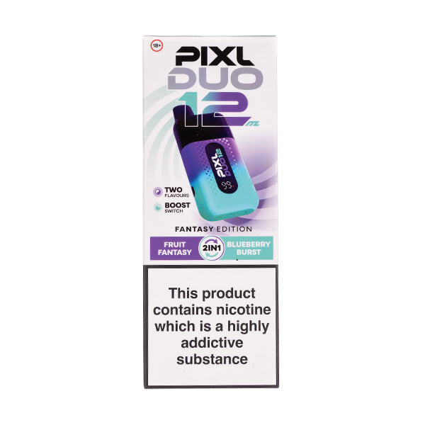 Pixl Duo 12 Disposable Vape | Best Price | UK | Vapes Wholesale - vapeswholesale