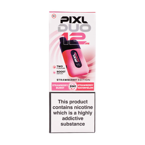 Pixl Duo 12 Disposable Vape | Best Price | UK | Vapes Wholesale - vapeswholesale