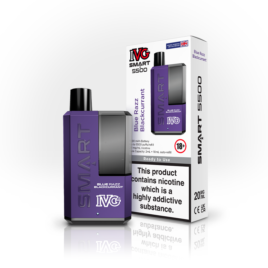 IVG Smart 5500 Disposable Vape | Best Price | UK | Vapes Wholesale - vapeswholesale