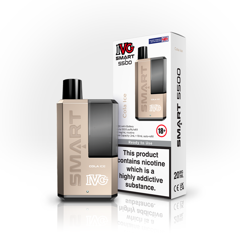 IVG Smart 5500 Disposable Vape | Best Price | UK | Vapes Wholesale - vapeswholesale