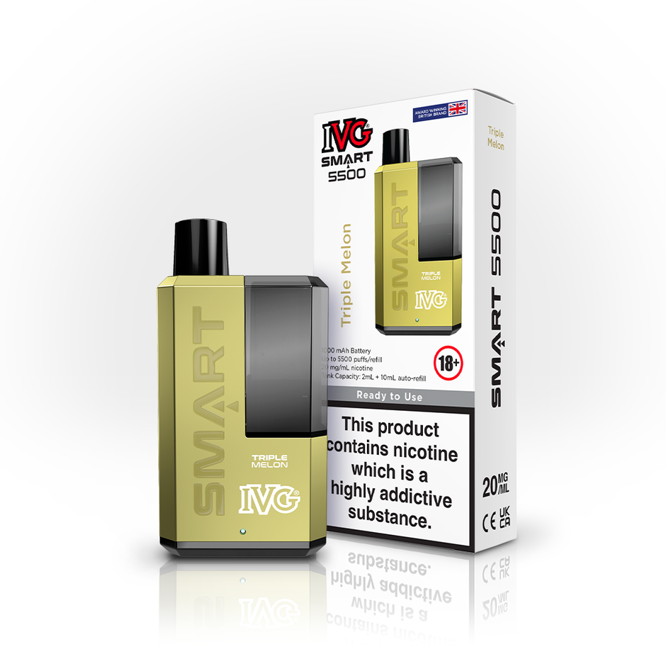 IVG Smart 5500 Disposable Vape | Best Price | UK | Vapes Wholesale - vapeswholesale