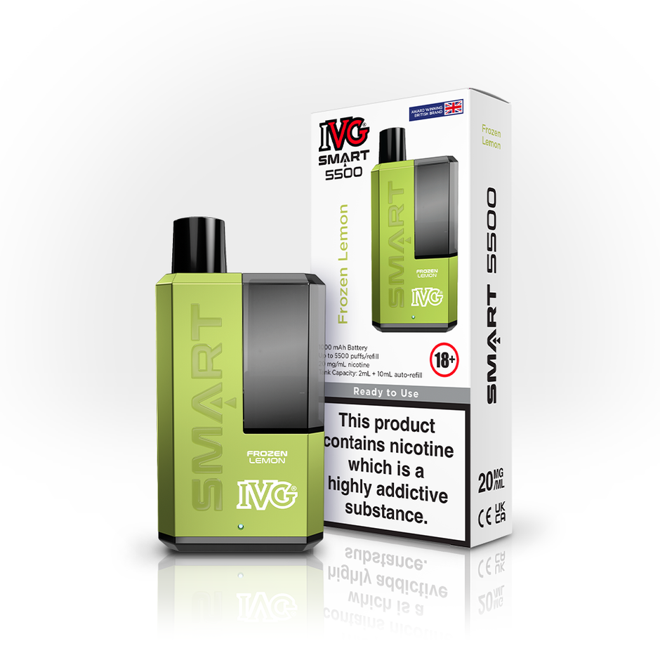 IVG Smart 5500 Disposable Vape | Best Price | UK | Vapes Wholesale - vapeswholesale