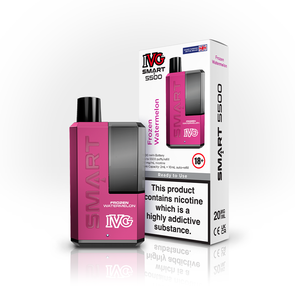 IVG Smart 5500 Disposable Vape | Best Price | UK | Vapes Wholesale - vapeswholesale