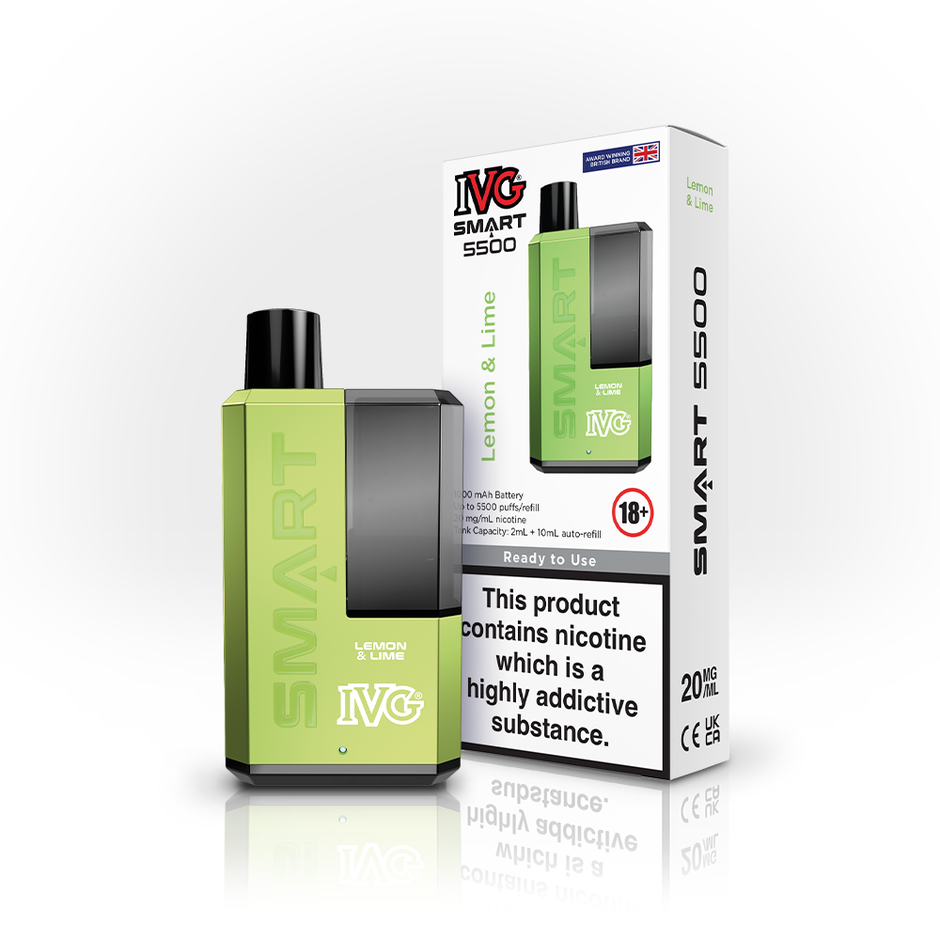 IVG Smart 5500 Disposable Vape | Best Price | UK | Vapes Wholesale - vapeswholesale