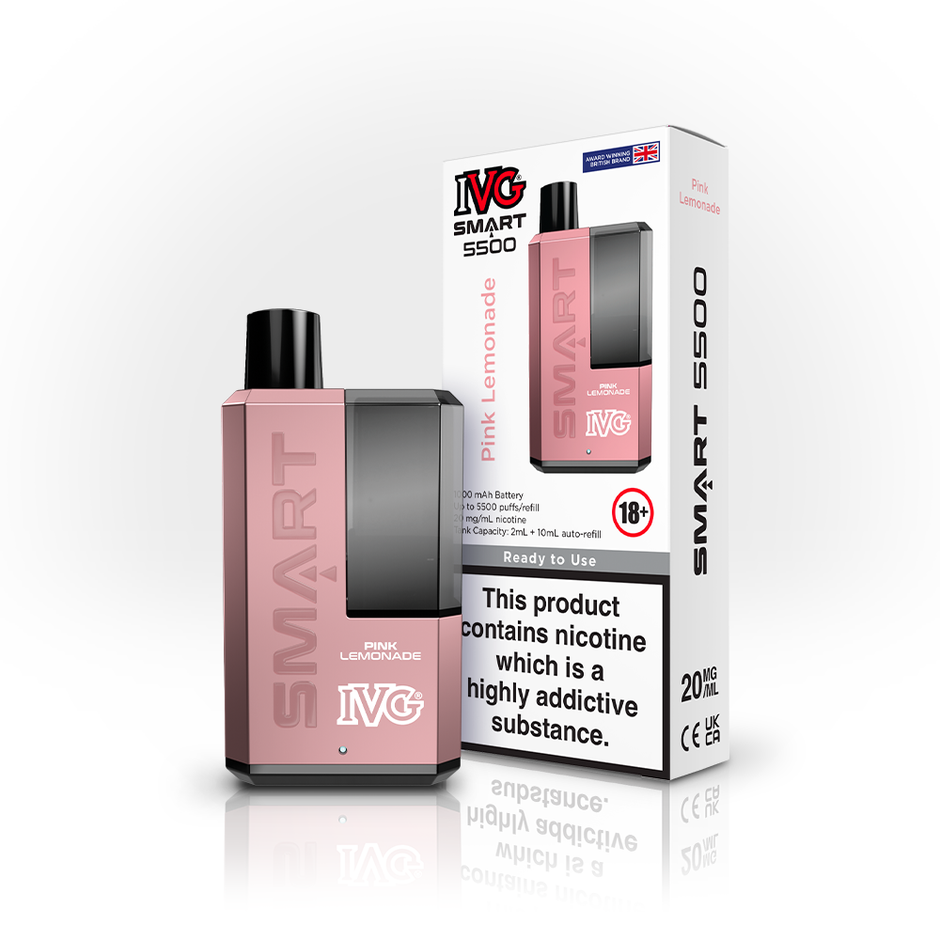 IVG Smart 5500 Disposable Vape | Best Price | UK | Vapes Wholesale - vapeswholesale