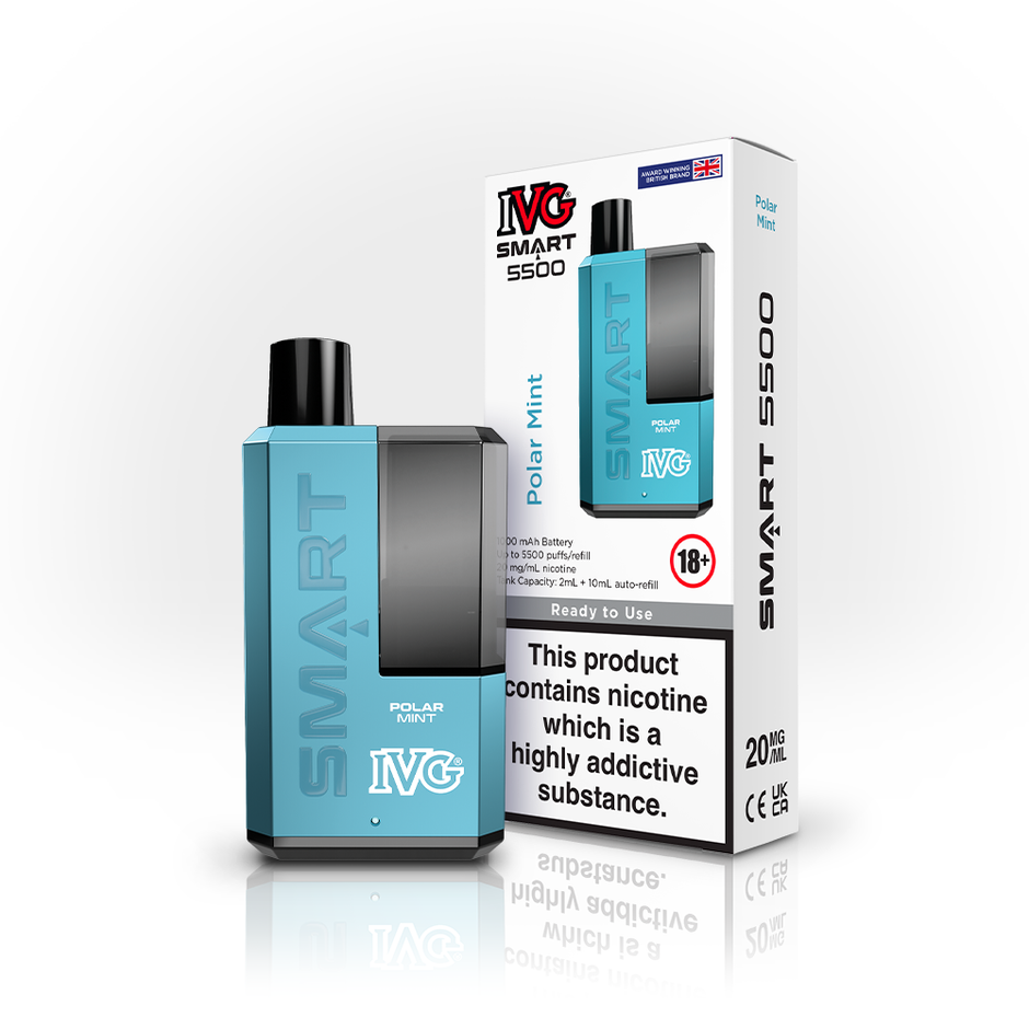 IVG Smart 5500 Disposable Vape | Best Price | UK | Vapes Wholesale - vapeswholesale
