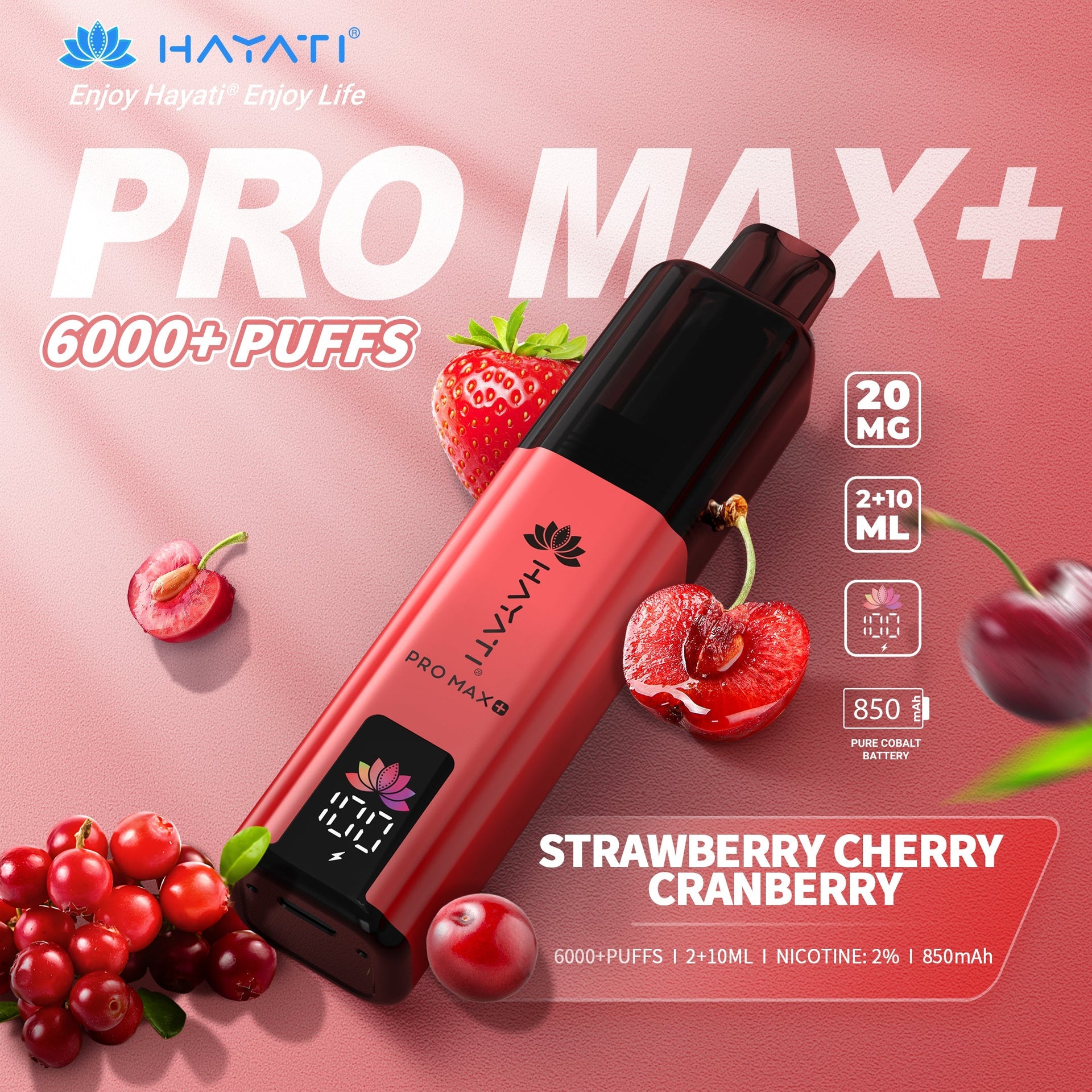 Hayati Pro Max + 6000 Puffs  | Best Price | UK | Vapes Wholesale - vapeswholesale