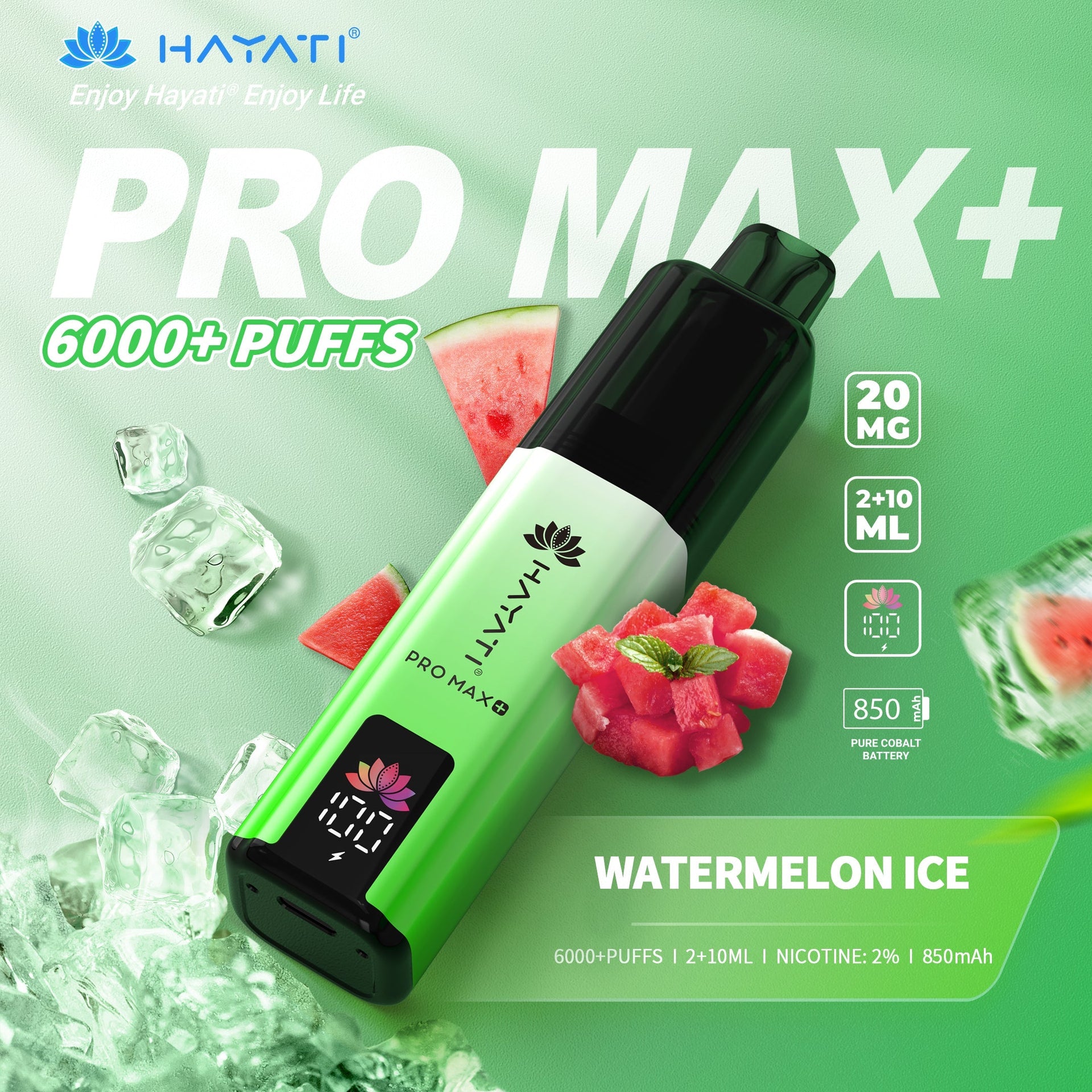 Hayati Pro Max + 6000 Puffs  | Best Price | UK | Vapes Wholesale - vapeswholesale