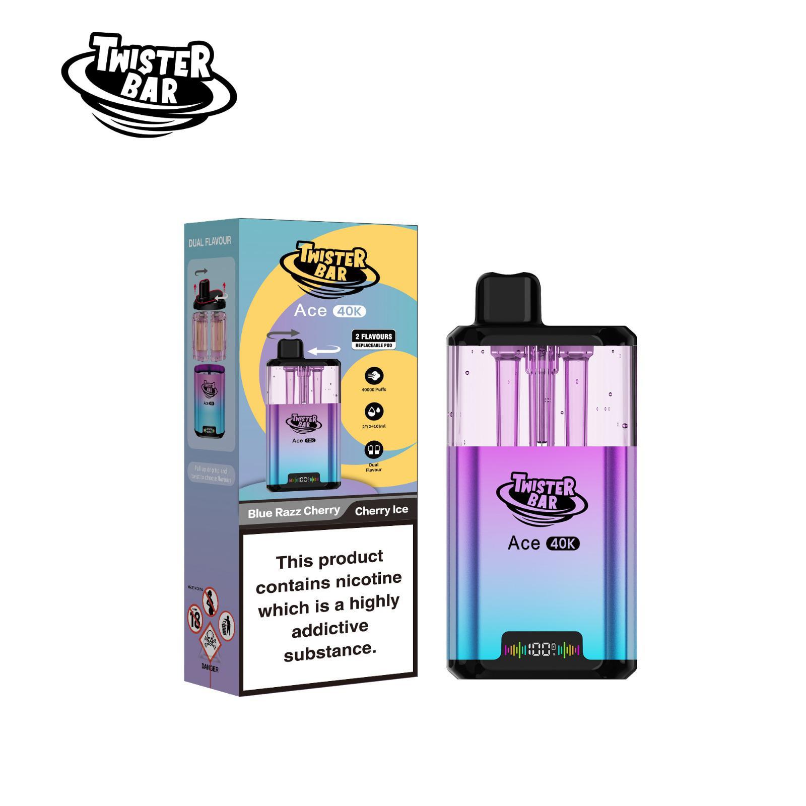 Twister Bar Ace 40K Prefilled Pod Kit