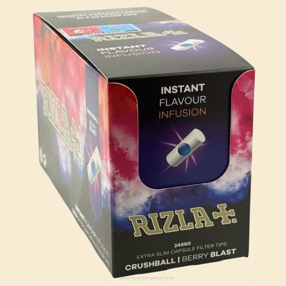 Rizla Crushball Berry Blast | Box of 24 | UK