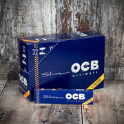 OCB Ultimate Slim Rolling Papers | Box of 32
