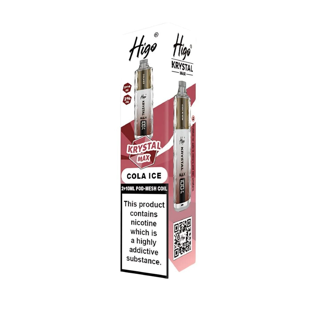 Higo Krystal Max 7500 Puffs Prefilled Vape Kit