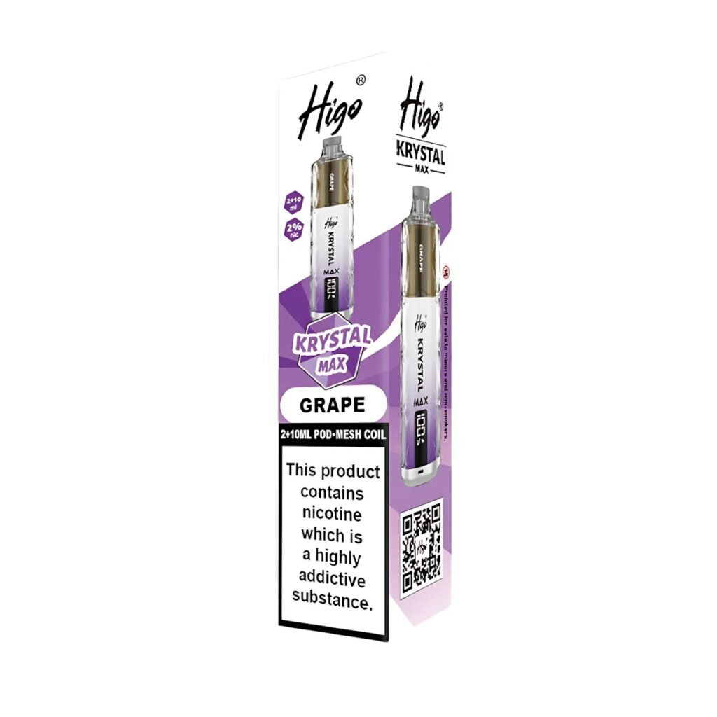 Higo Krystal Max 7500 Puffs Prefilled Vape Kit