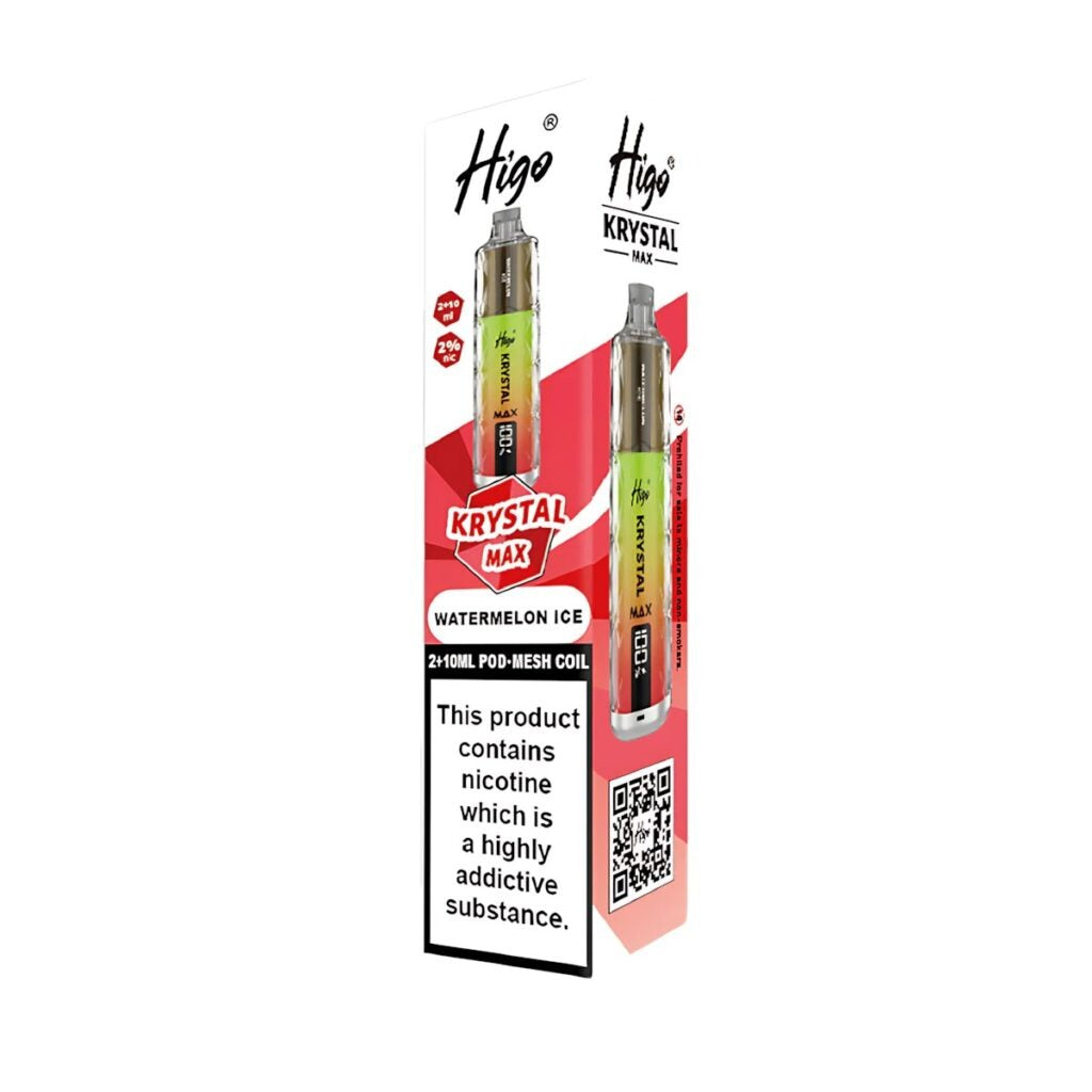 Higo Krystal Max 7500 Puffs Prefilled Vape Kit