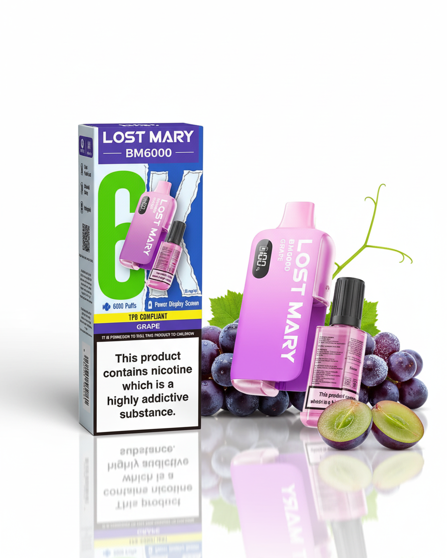 Lost Mary BM6000 Prefilled Vape Kit - 6000 Puffs