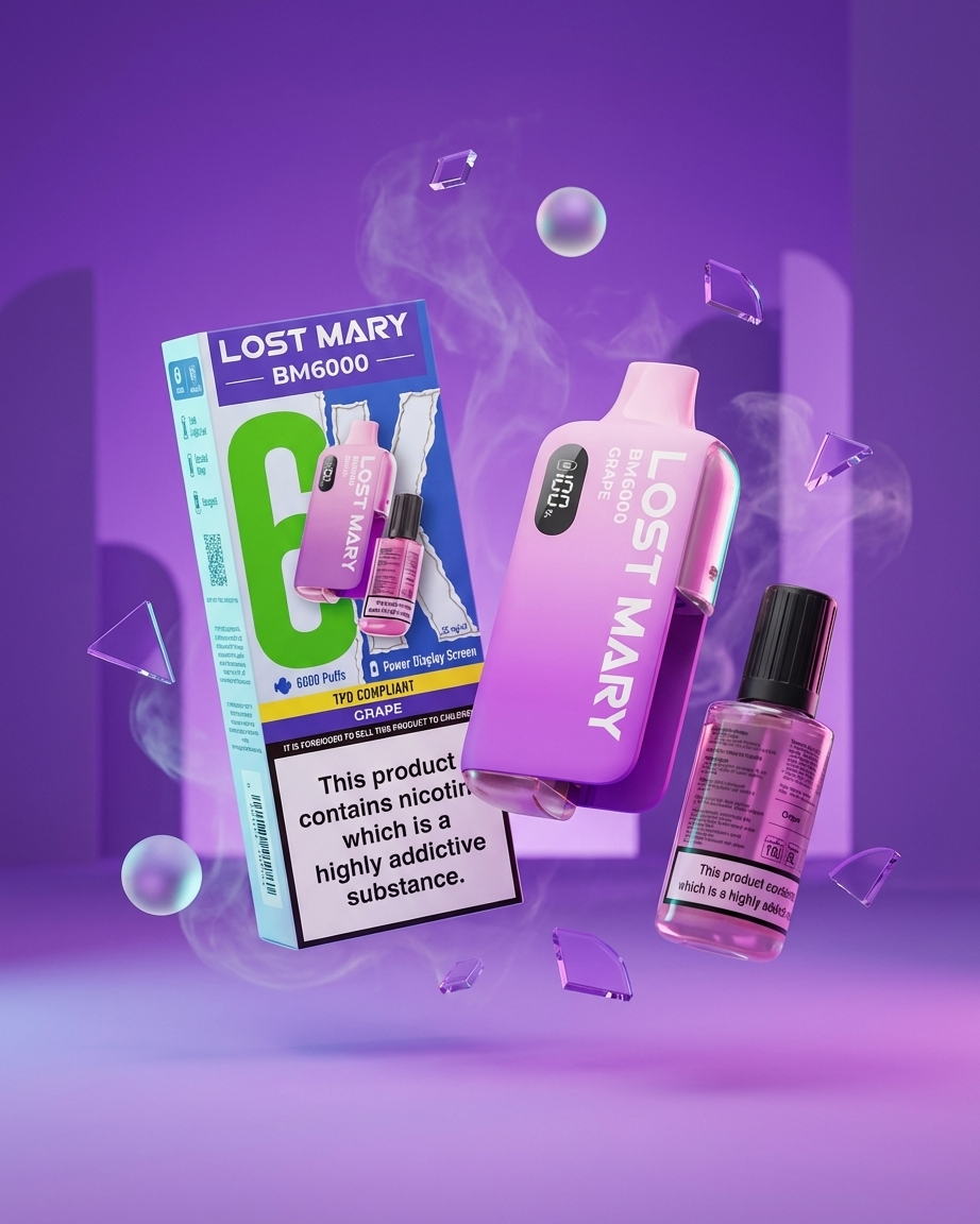 Lost Mary BM6000 Prefilled Vape Kit - 6000 Puffs