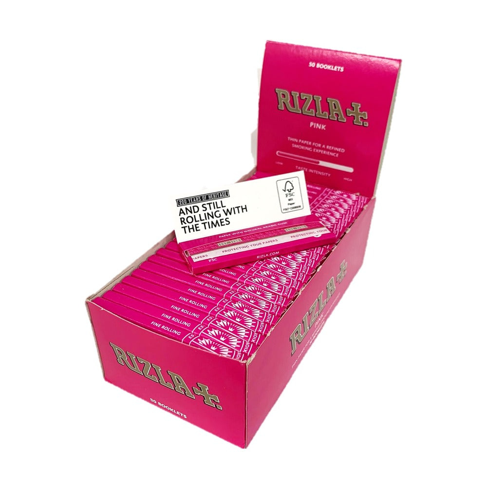 Rizla Pink | Box of 50 | Best Price | UK